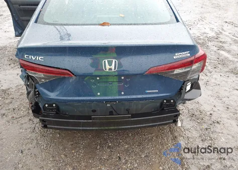 2025 Honda Civic Hybrid Sport/Sport Touring из США, поврежденный, VIN 2HGFE4F85SH344858